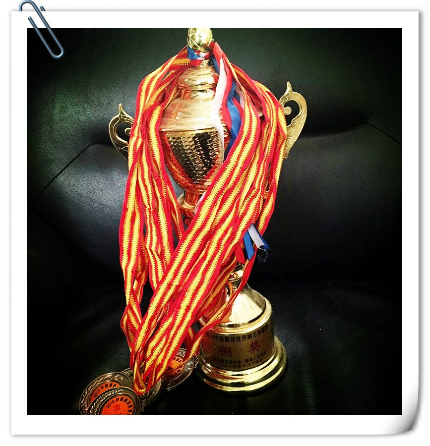 东方龙醒狮团在2016中国藤县世界狮王争霸赛中荣获铜奖。特发此证，以资鼓励